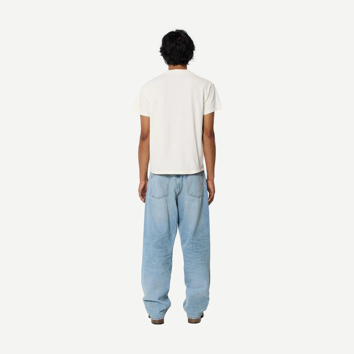 Air Spun Shrunken Tee - Salt