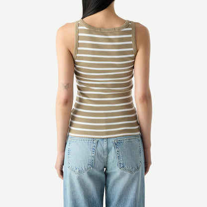 Bella Tank - Sand/White - Galvanic.co