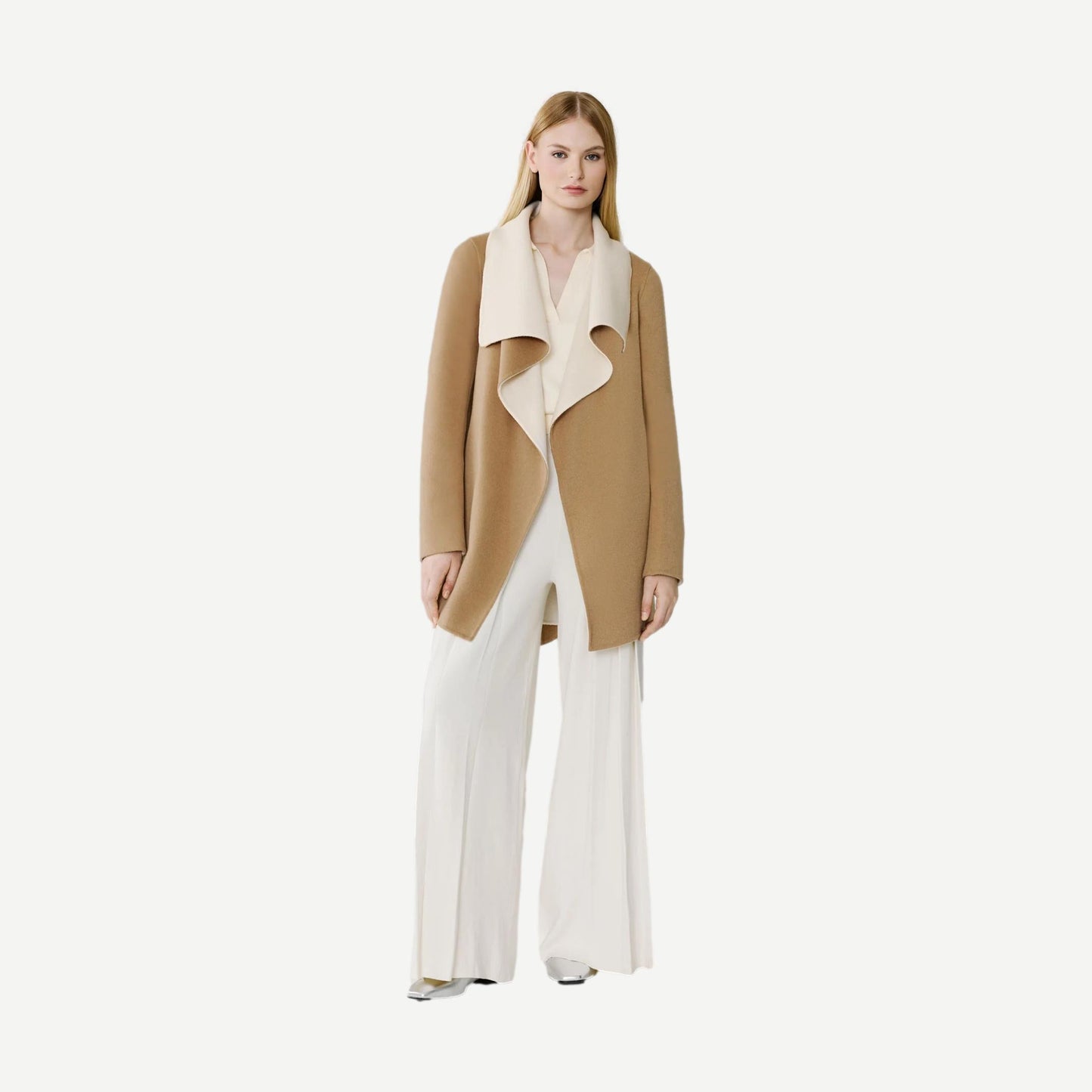 Bridgette-U Coat - Teak Powder - Galvanic.co