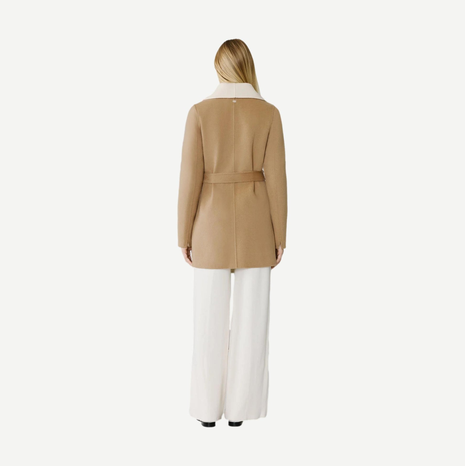Bridgette-U Coat - Teak Powder - Galvanic.co