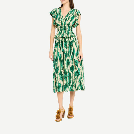 Brielle Dress - Acacia - Galvanic.co