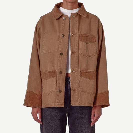 Barn Jacket - Washed Cocoa - Galvanic.co