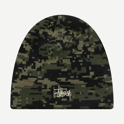 Basic Skullcap Beanie - Digi Camo Green