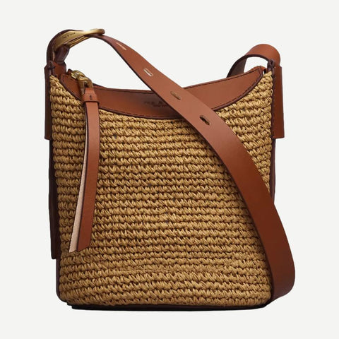Belize Mini Bucket Bag Straw - Natural
