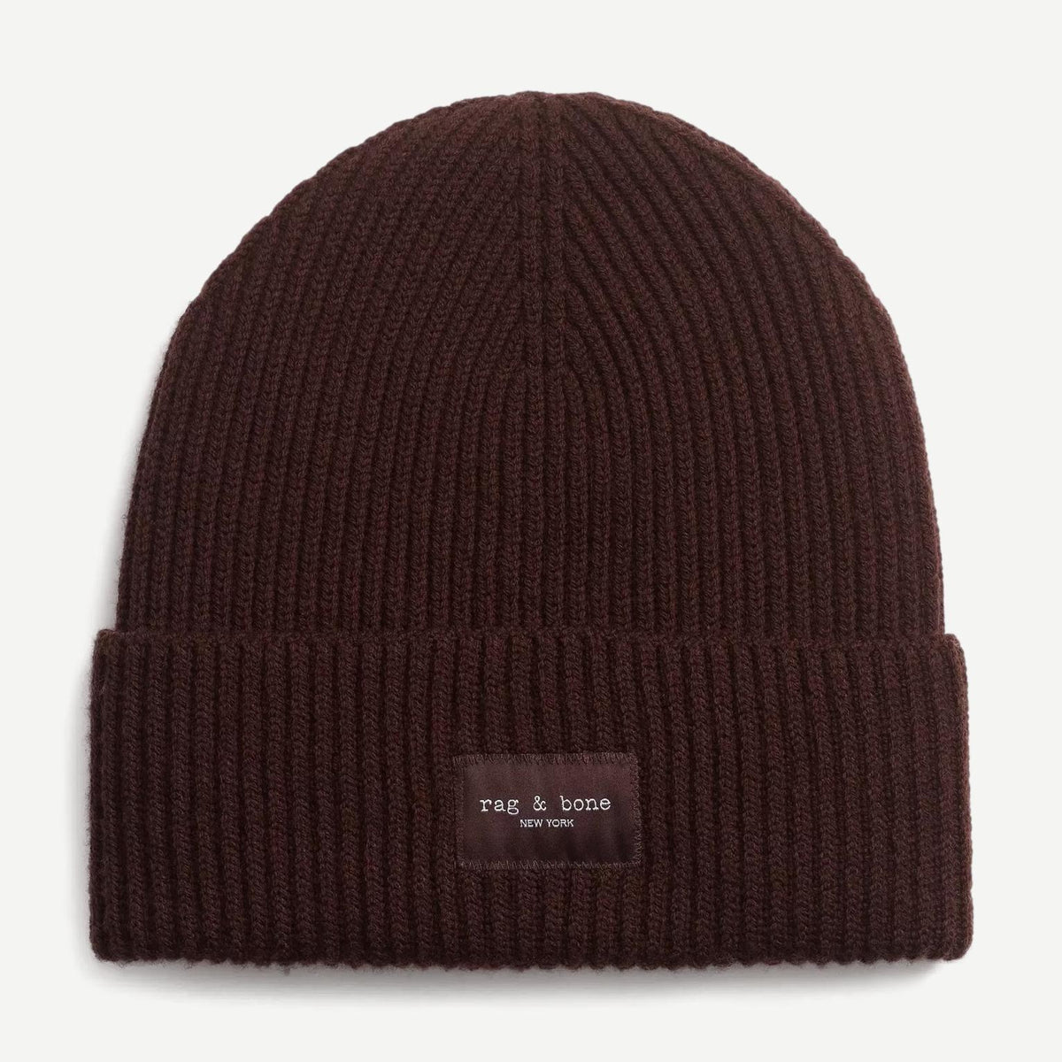 Blake Wool Blend Beanie - Brown