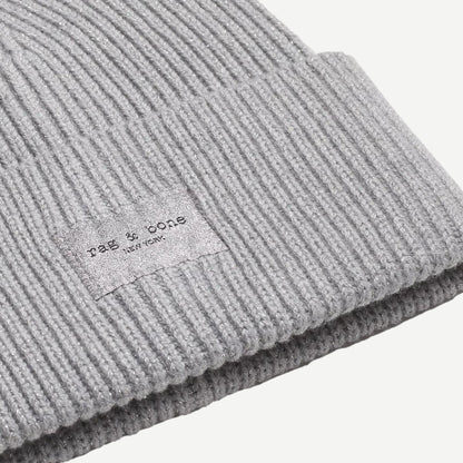 Blake Metallic Beanie - Silver