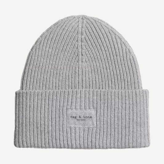 Blake Metallic Beanie - Silver