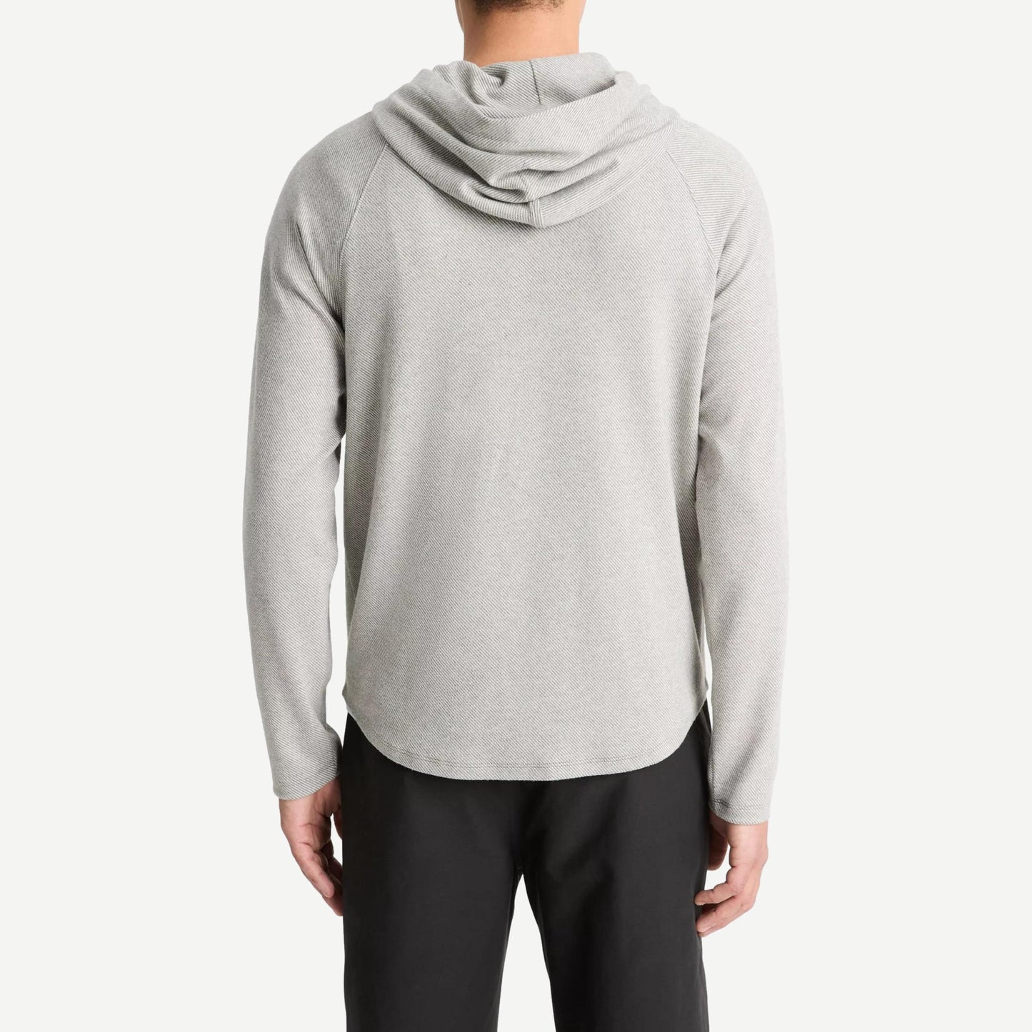 Broken Twill P/O Hoodie - Grey - Galvanic.co