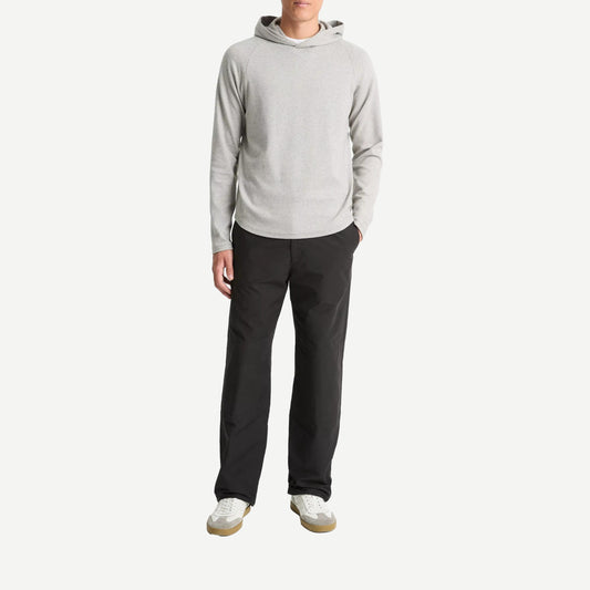 Broken Twill P/O Hoodie - Grey - Galvanic.co