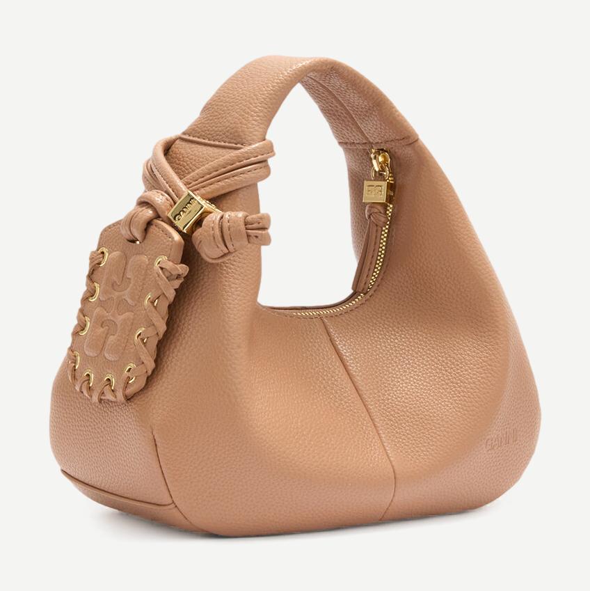 Hobo Mini Grained Bag - Tawny Birch