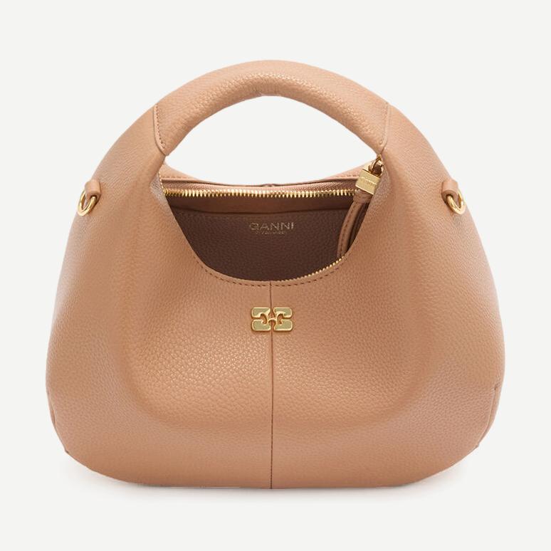 Hobo Mini Grained Bag - Tawny Birch