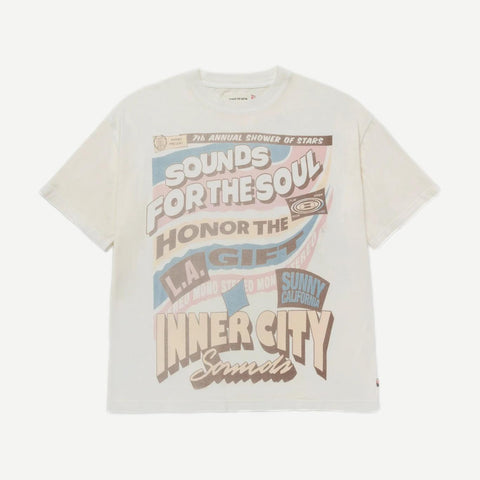 Sounds For The Soul Tee - Cream - Galvanic.co