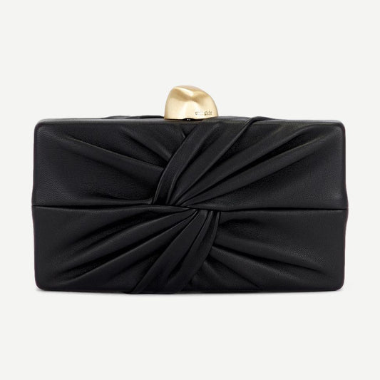 Lisse Clutch Leather - Black