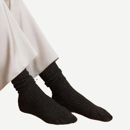 Cabin Socks - Espresso Marl - Galvanic.co