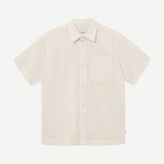 Charlie SS Shirt - Light Ivory - Galvanic.co