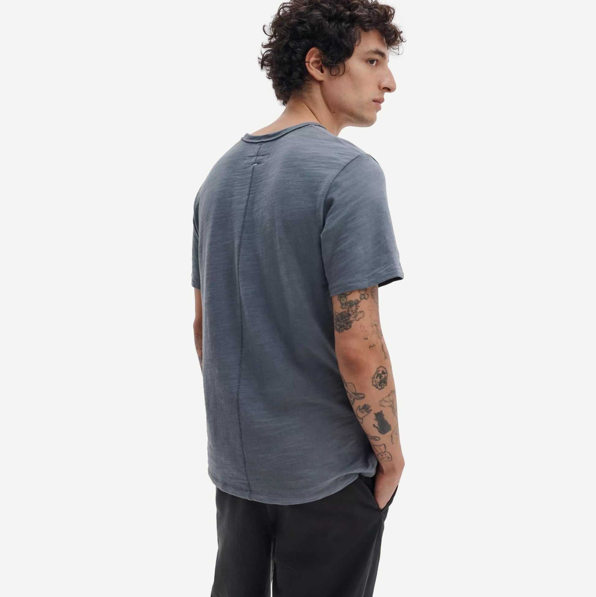 Classic Flame Tee - Shade Grey - Galvanic.co