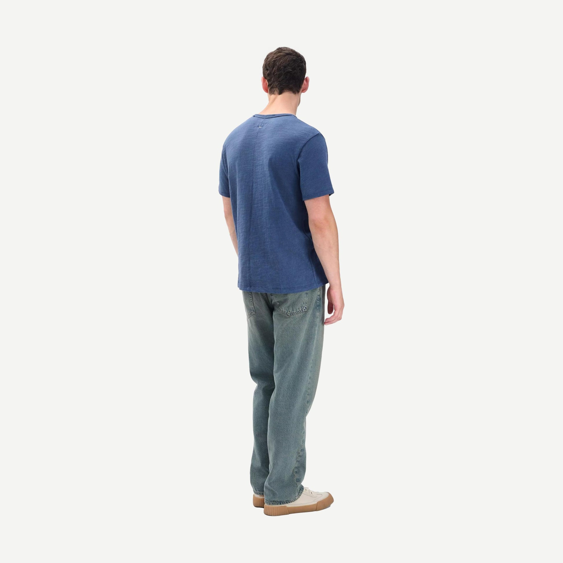 Classic Flame Tee - Worn Indigo - Galvanic.co
