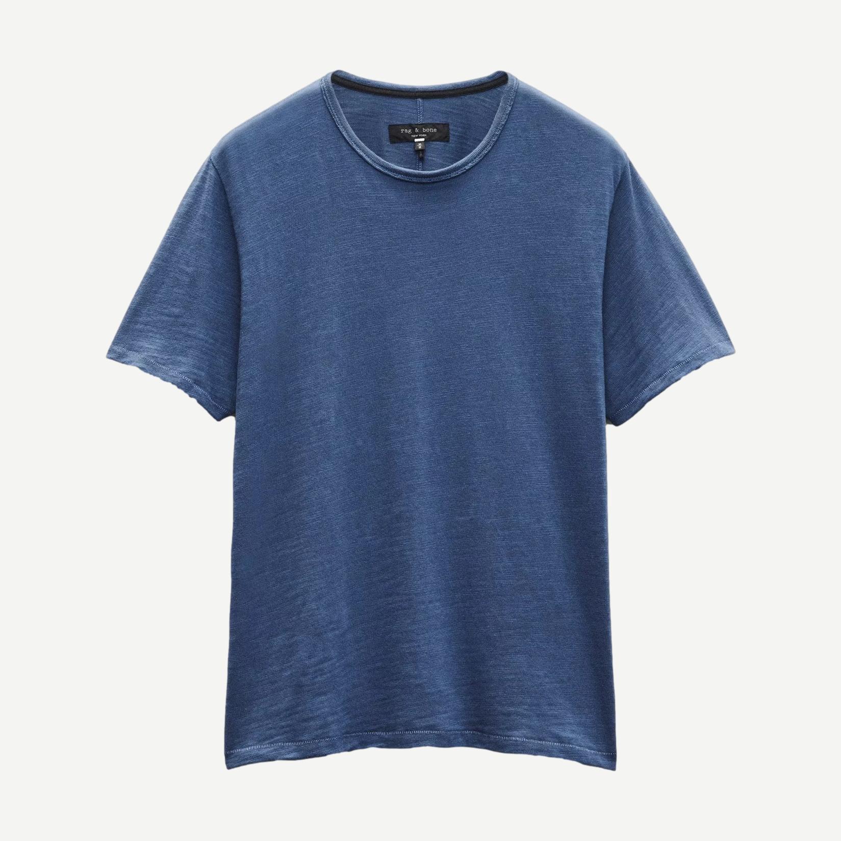 Classic Flame Tee - Worn Indigo - Galvanic.co