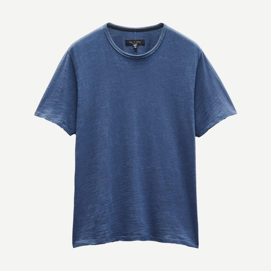 Classic Flame Tee - Worn Indigo - Galvanic.co