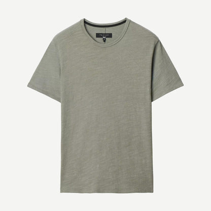 Classic Flame Tee - Lichen