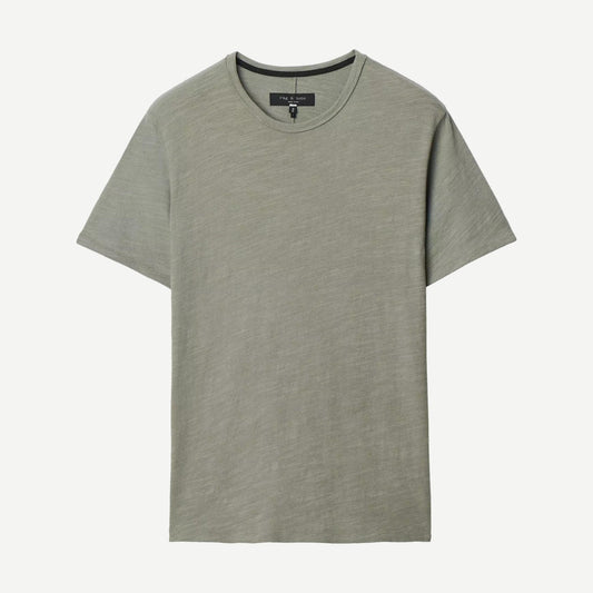 Classic Flame Tee - Lichen