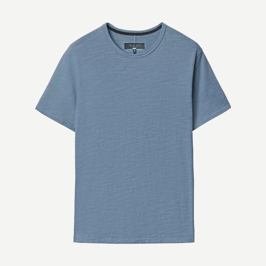 Classic Flame Tee - Washed Blue