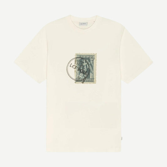 Stamp T-Shirt - Light Ivory - Galvanic.co