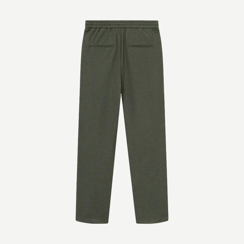 Como Tapered Drawstring Pants - Forest Green - Galvanic.co