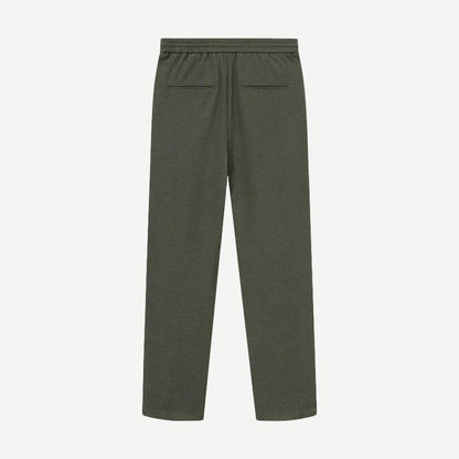 Como Tapered Drawstring Pants - Forest Green - Galvanic.co