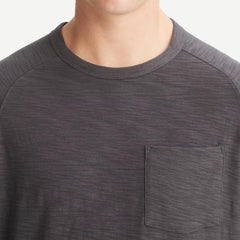 Long Sleeve Single Pocket Crew - Sphere - Galvanic.co