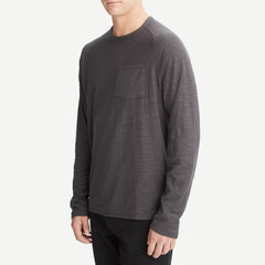 Long Sleeve Single Pocket Crew - Sphere - Galvanic.co