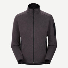 W. Covert Cardigan - Black Heather - Galvanic.co