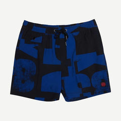 Arithmetic Boardshort Mesh - Blue - Galvanic.co