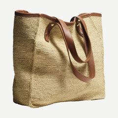 Daily Tote Straw - Natural - Galvanic.co