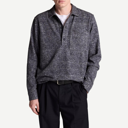 Donegal Knit Polo - Coastal Combo