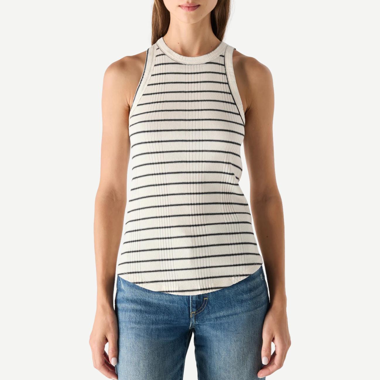 Vera Tank - Natural/Black - Galvanic.co