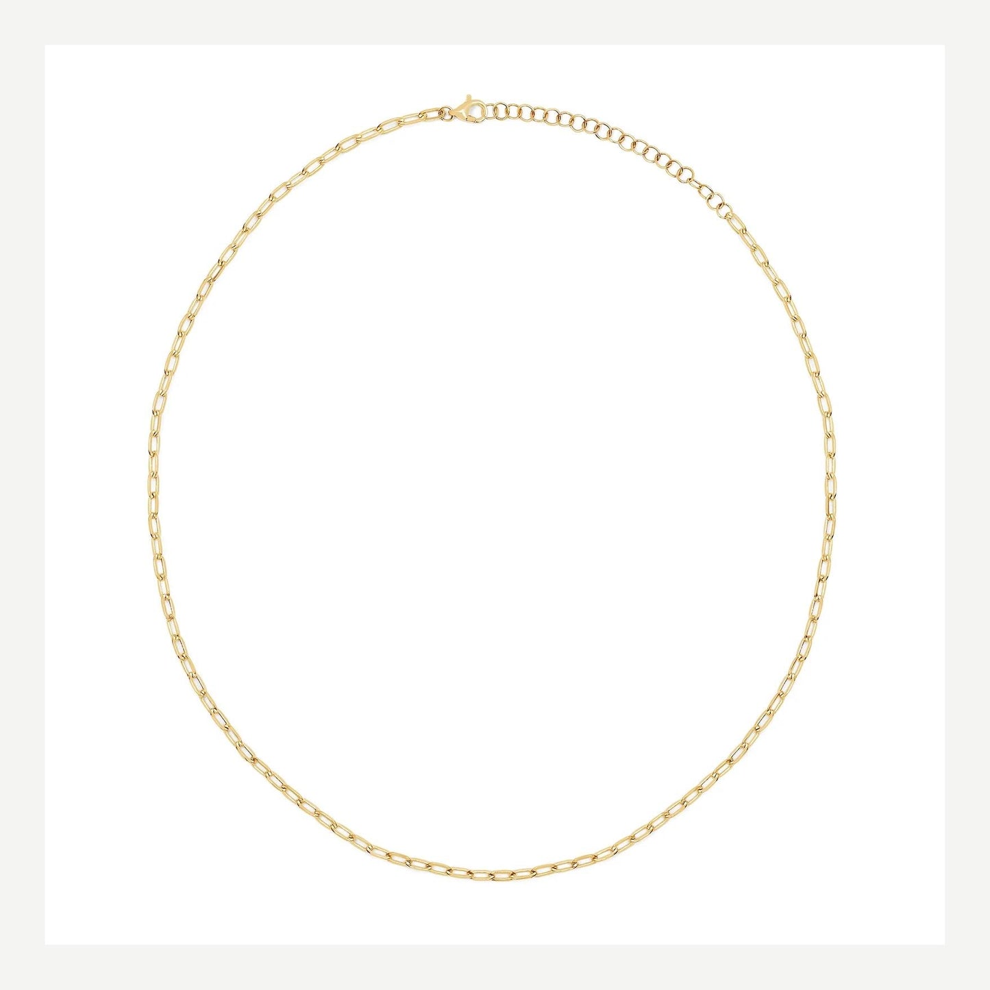 14KY Mini Link Necklace