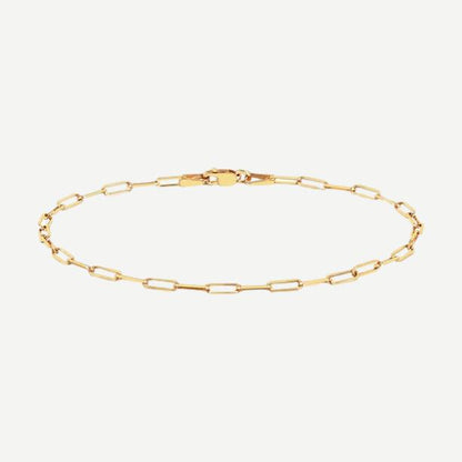 14KY Mini Lola Chain Bracelet 7" - Galvanic.co
