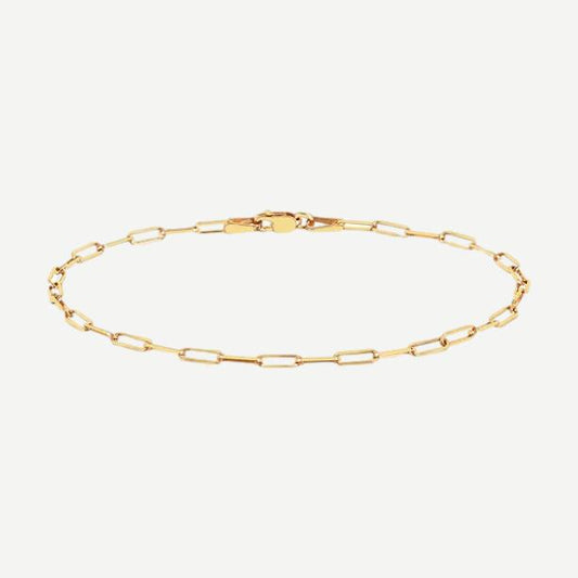 14KY Mini Lola Chain Bracelet 7" - Galvanic.co