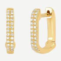 14KY Diamond Lola Huggie Earring - Galvanic.co