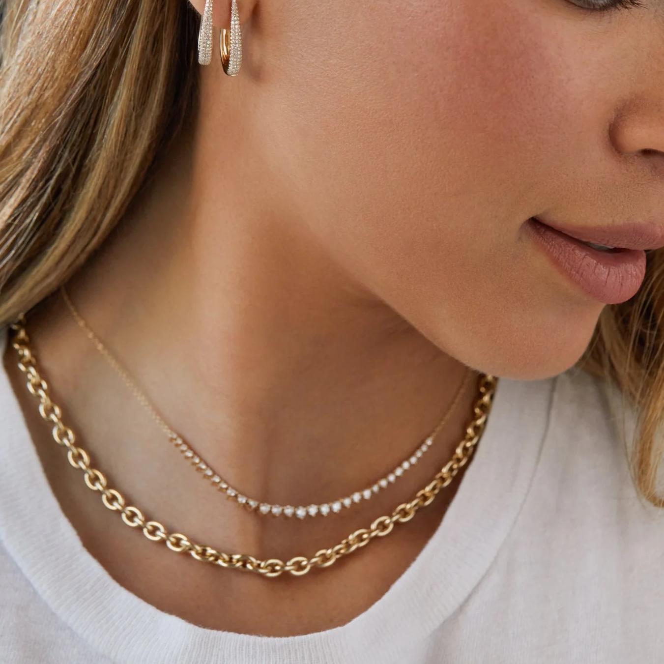 14KY Diamond Necklace