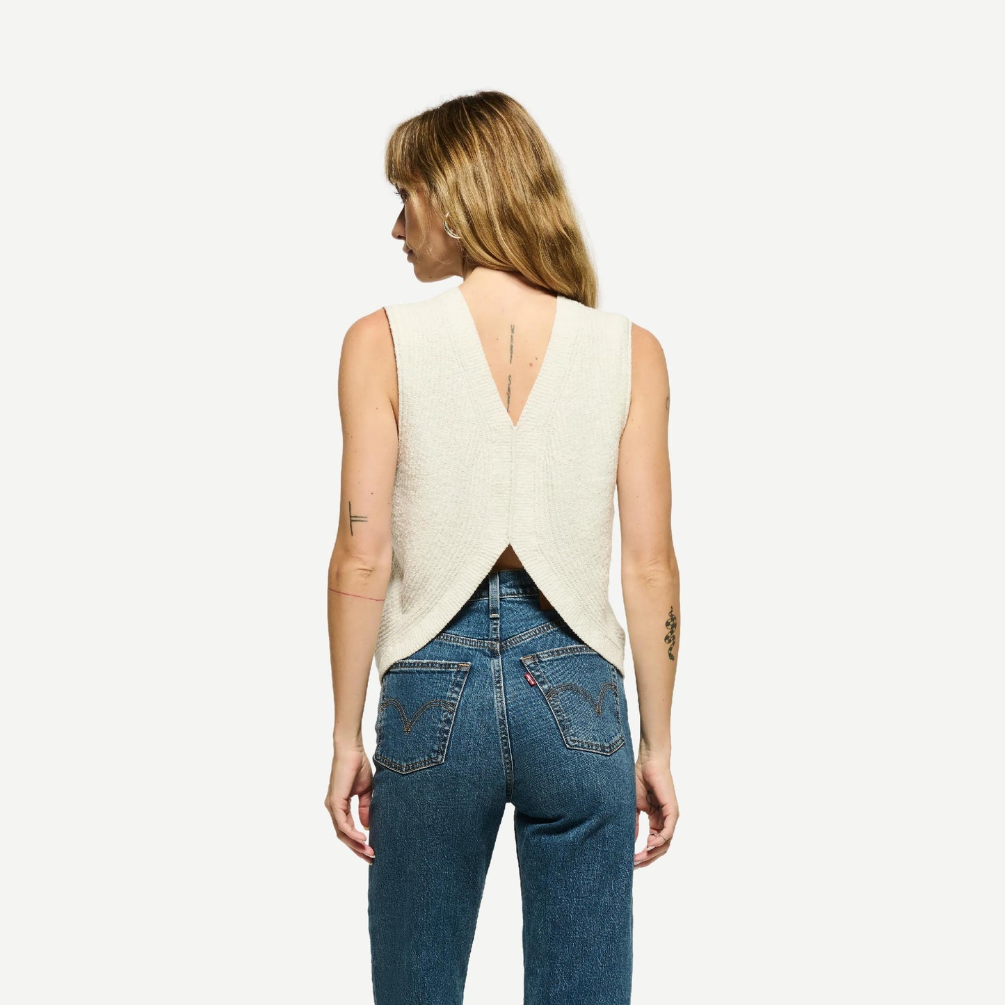 Eliza Sweater - Porcelain - Galvanic.co