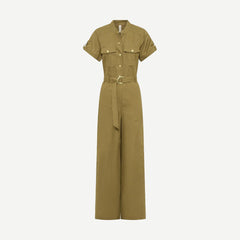 Ebony Jumpsuit - Khaki - Galvanic.co