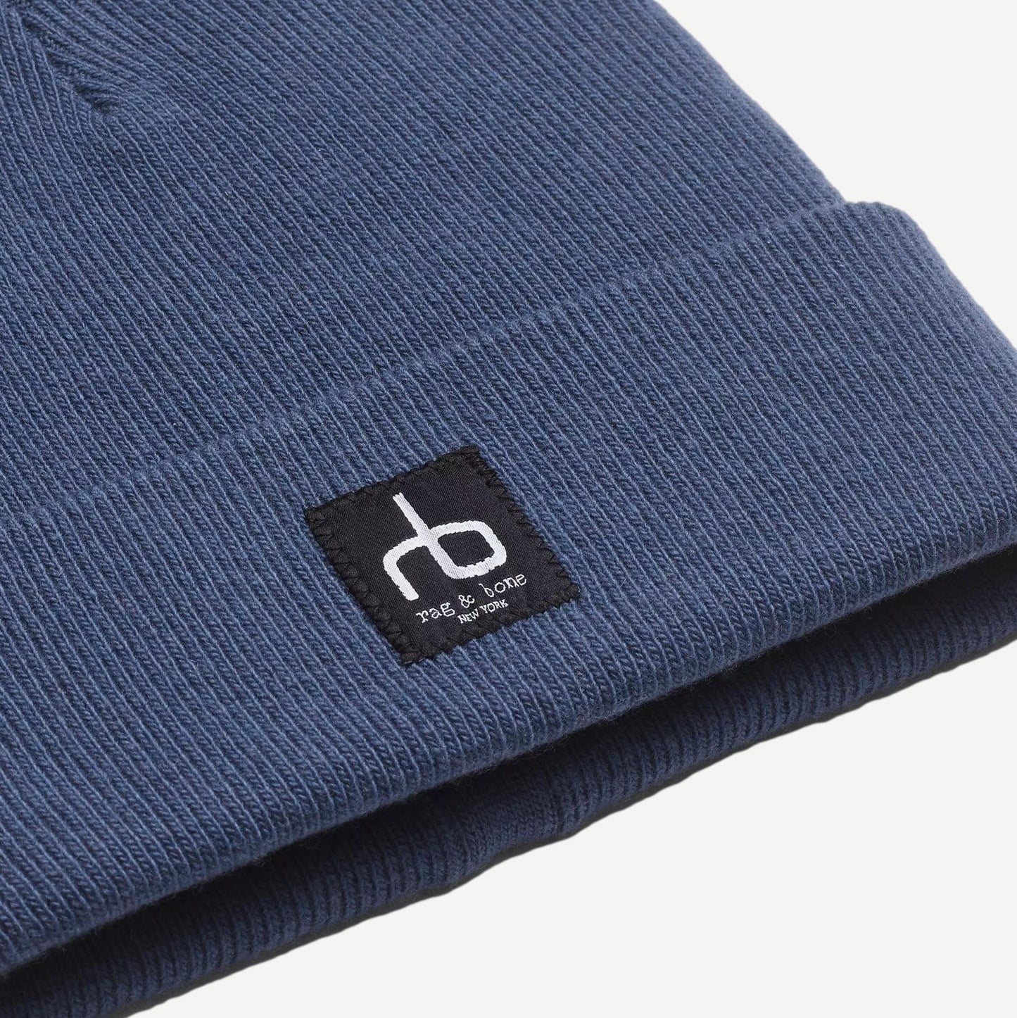 Evan Beanie - Worn Idigo