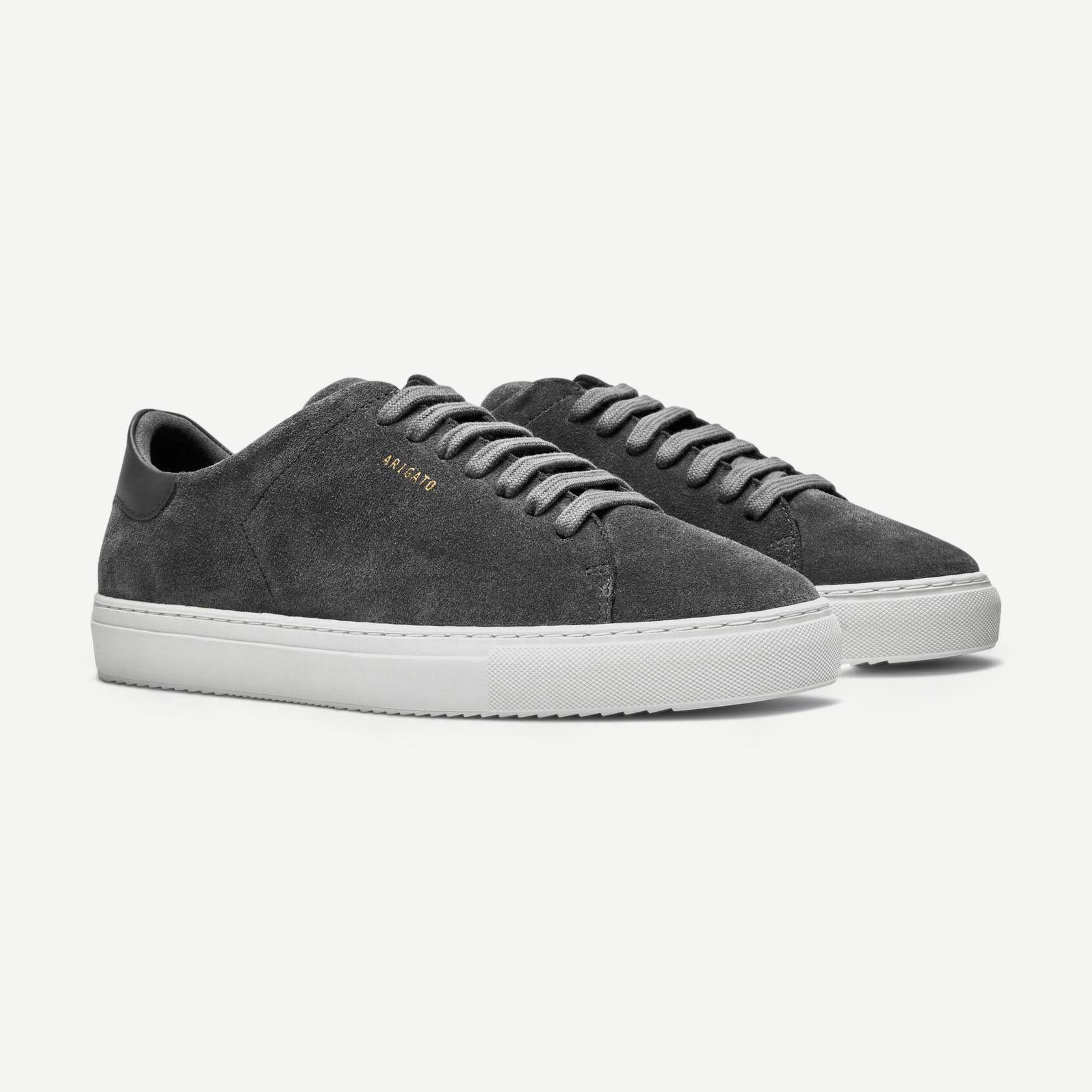 Clean 90 Suede Sneaker - Dark Grey/White - Galvanic.co