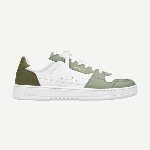 Dice Low Sneaker - White/Green - Galvanic.co