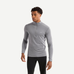 Rho Merino Wool Zip Neck M - Void - Galvanic.co