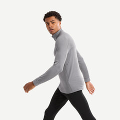 Rho Merino Wool Zip Neck M - Void - Galvanic.co