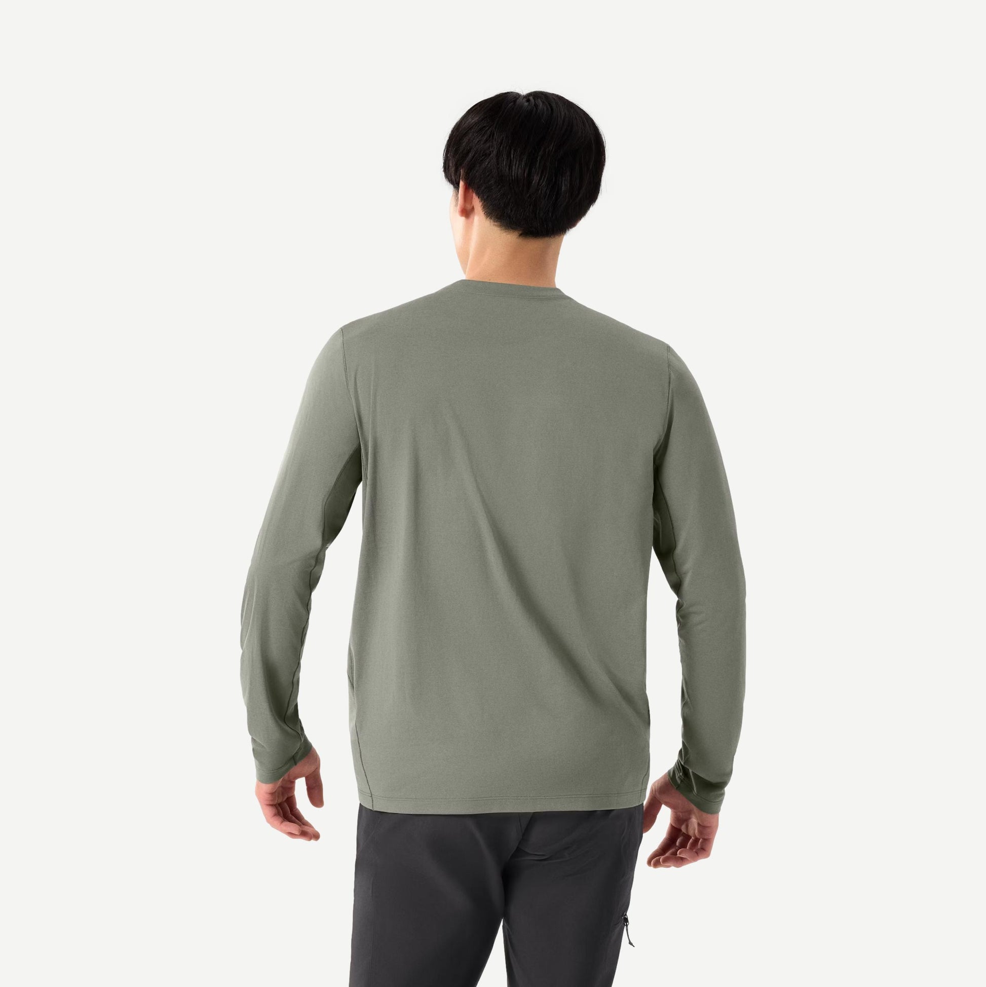 Cormac Crew Neck Long Sleeve - Forage Heather - Galvanic.co