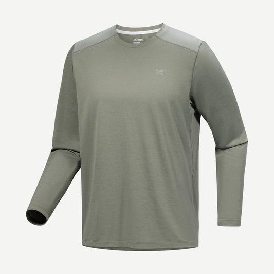 Cormac Crew Neck Long Sleeve - Forage Heather - Galvanic.co